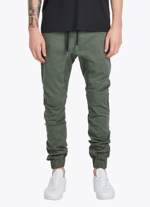 Zanerobe Men’s Olive Green Sureshot Jogger Pant|Zanerobe In Lebanon
