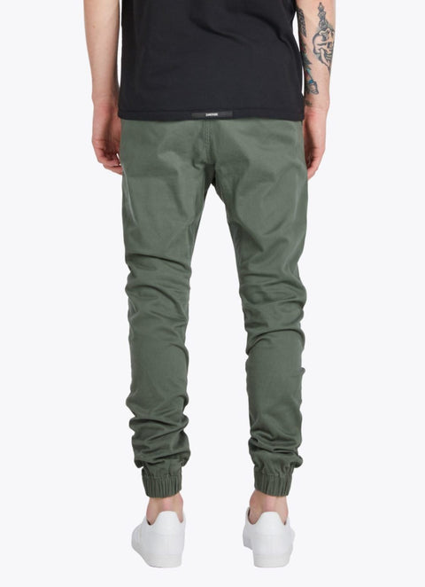 Zanerobe Men’s Olive Green Sureshot Jogger Pant|Zanerobe In Lebanon