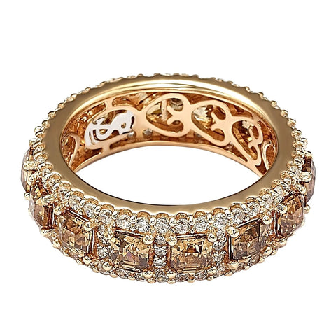 Suzy Levian Women's Gold Rose Sterling Silver Ring | Suzy Levian In Lebanon