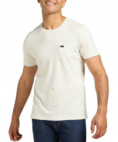 Lee Men's White Cotton T-Shirt | Lee In Lebanon