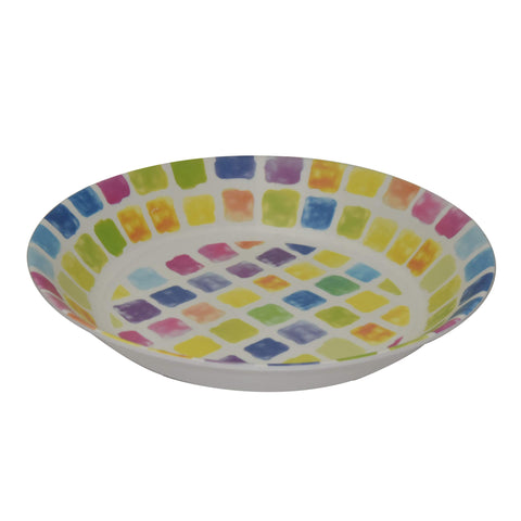 SD Multicolor Melamine Soup Plate 8.5" | SD In Lebanon