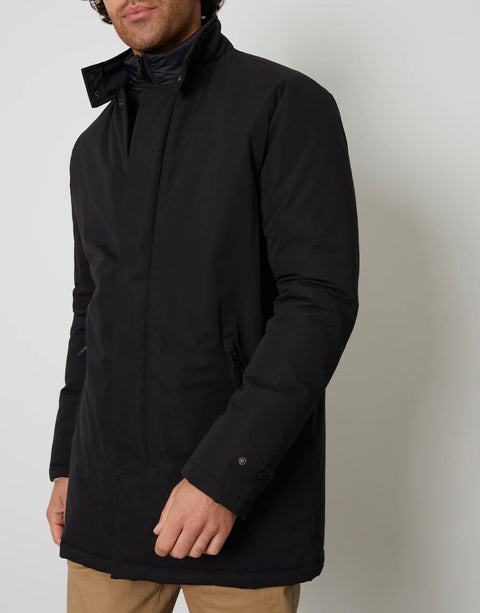 Threadbare Men's Black Mock Layer Jacket | Threadbare In Lebanon