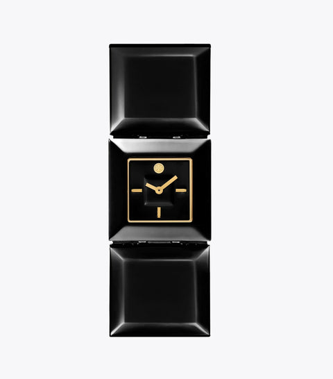 Tory Burch Women's Black Enamel Bangle Watch | Tory Burch in Lebanon