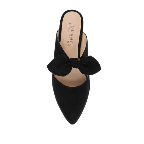 Journee Collection Women's Black Slipper | Journee Collection In Lebanon