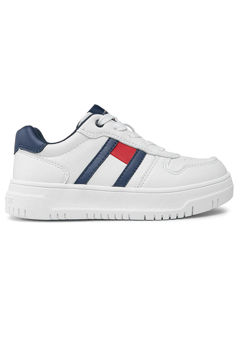 Tommy Hilfiger Boy's White Low Cut Sneakers | Tommy Hilfiger In Lebanon