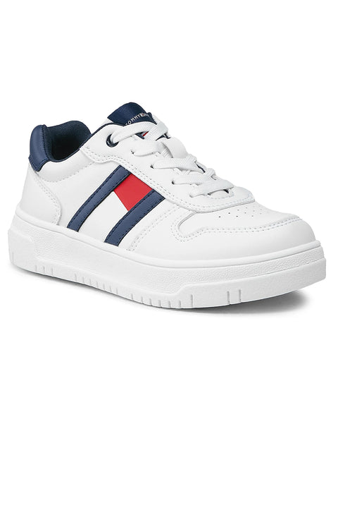 Tommy Hilfiger Boy's White Low Cut Sneakers | Tommy Hilfiger In Lebanon