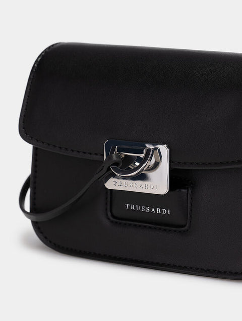 Trussardi Women's Black Cross Body Bag | Trussardi in Lebanon