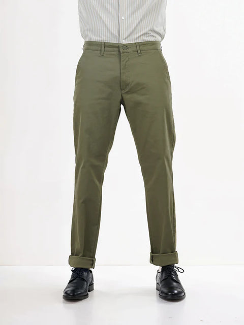 Celio Men's Olive Green Slim Fit Trouser | Celio In Lebanon