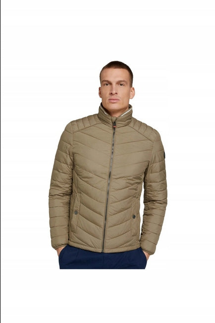 Tom Tailor Men's Khaki Long Sleeve Casual Jacket | Tom Tailor In Lebanon
