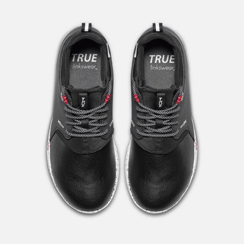 True Linkswear Men's Classic Black Sneakers |True Linkswear In Lebanon