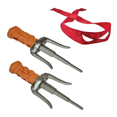 Teenage Mutant Ninja Turtles: Mutant Mayhem Ninja Reveal Raphael's Sais and Role Play Set