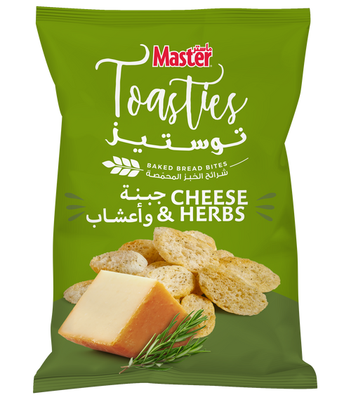 Master Toasties Cheese & Herbs 32G