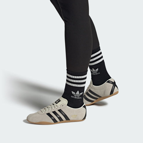 Adidas Women's Off White/Core Black/Gold Metallic Tokyo Sneakers | Adidas In Lebanon