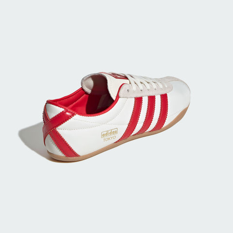 Adidas Women's Off White/Red Tokyo Sneakers | Adidas In Lebanon