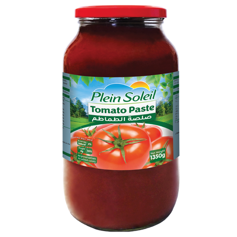 Plein Soleil Tomato Paste Glass Jar 1350g | Plein Soleil In Lebanon
