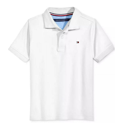 Tommy Hilfiger Boy's White Ivy Stretch Polo T-Shirt  | Tommy Hilfiger in Lebanon