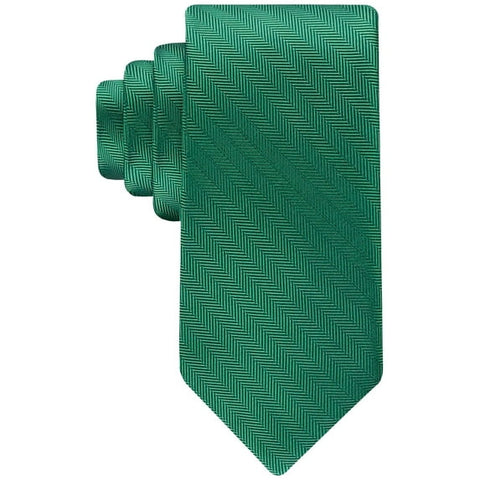 Tommy Hilfiger Men's Green Regular fit Marcus Tie | Tommy Hilfiger In Lebanon
