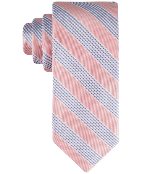 Tommy Hilfiger Men's Pink Terrance Stripe Tie | Tommy Hilfiger In Lebanon