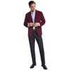 Tommy Hilfiger Men's Burgundy Modern-Fit Corduroy Elbow Patch Sport Blazer | Tommy Hilfiger In Lebanon