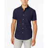 Tommy Hilfiger Men's Navy Maxwell Short-Sleeve Button-Down Shirt | Tommy Hilfiger In Lebanon