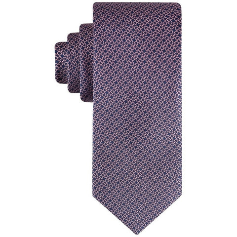 Set of four patterned ties on a white background