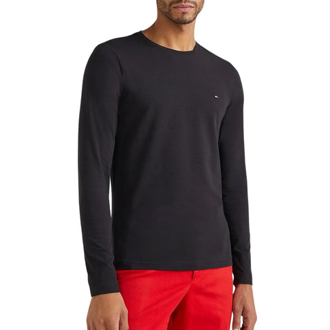 Tommy Hilfiger Men's Washed Black Long Sleeve Blouse   |Tommy Hilfiger in Lebanon