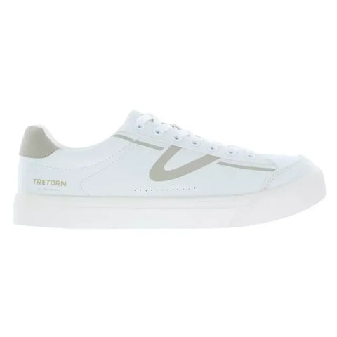 Brand New Tretorn Women's Lace-Up Sneakers, White