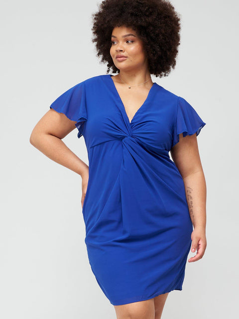 Quiz Women's Blue Dress UCRJR FE617(shr)