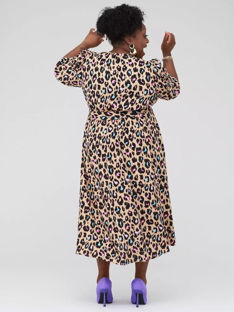 Judi Love Women's Multicolor Dress UM7NV FE1081 (shr)