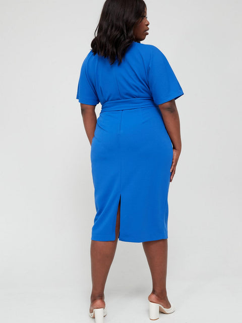 V By Very Women's Blue Dress UJT63 FE696(shr)(an30)