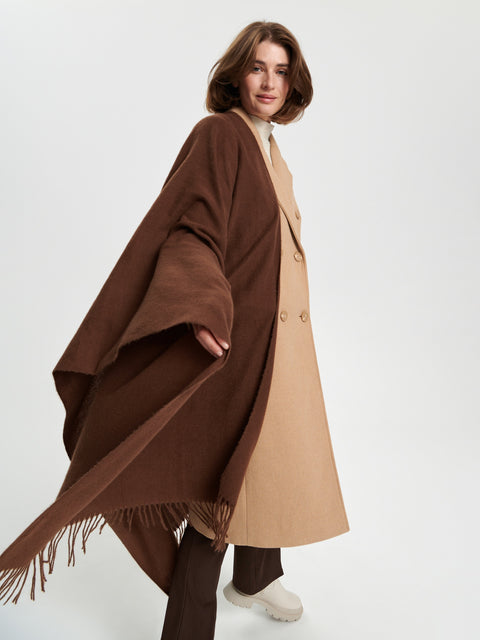 Sinsay Women's Brown Plain Scarf | Sinsay in Lebanon
