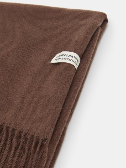 Sinsay Women's Brown Plain Scarf | Sinsay in Lebanon