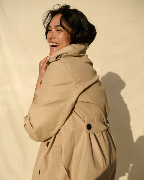 Universal Standard Women's Tan Coat | Universal Standard In Lebanon