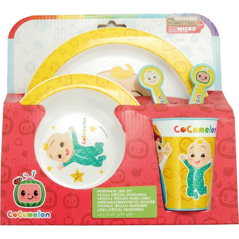 Cocomelon Print 5-Piece Dinner Set AD-284 | Cocomelon In Lebanon