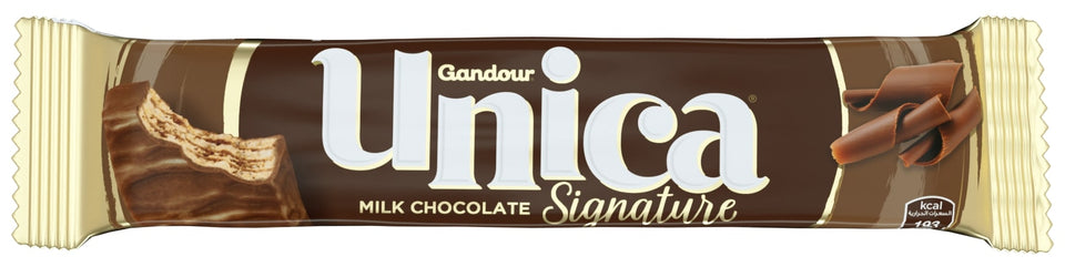 Gandour Unica Signature Milk Chocolate 34g | Gandour In Lebanon