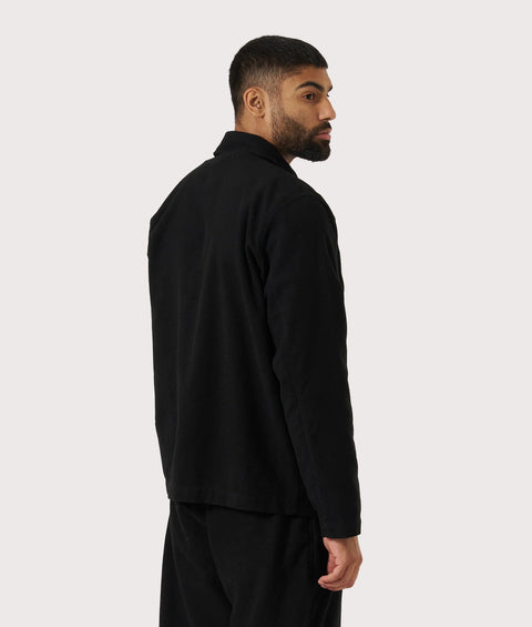 Selected Homme Men's Black Slh-Washed Hybrid Shacket | Selected Homme In Lebanon