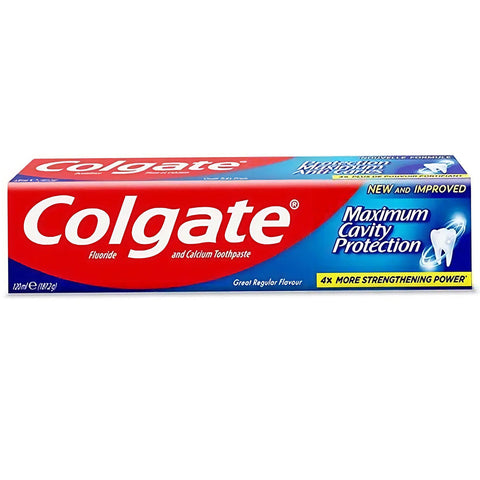 Colgate Maximum Cavity Protection Great Regular Fluoride Toothpaste 120ml | Colgate In Lebanon