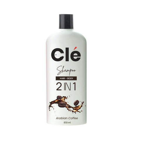 Cle 2 in 1 Arabian Coffee Shampoo  850ml