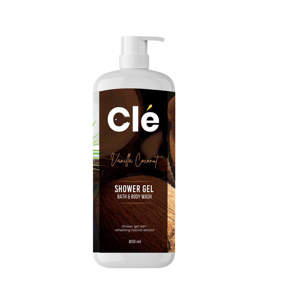 Cle Vanilla CoconutShower Gel850ml
