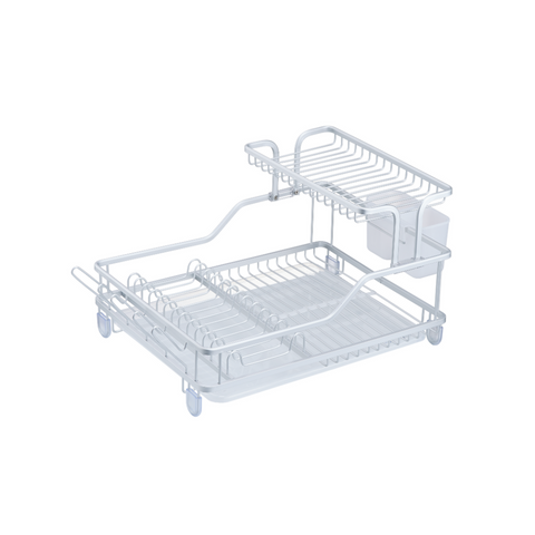 Aluminum Dish Rack With Drainer DZ-3069