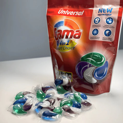 Gama 4-in-1 Smart Choice Laundry Capsules 60Pcs-1320GR | Gama In Lebanon