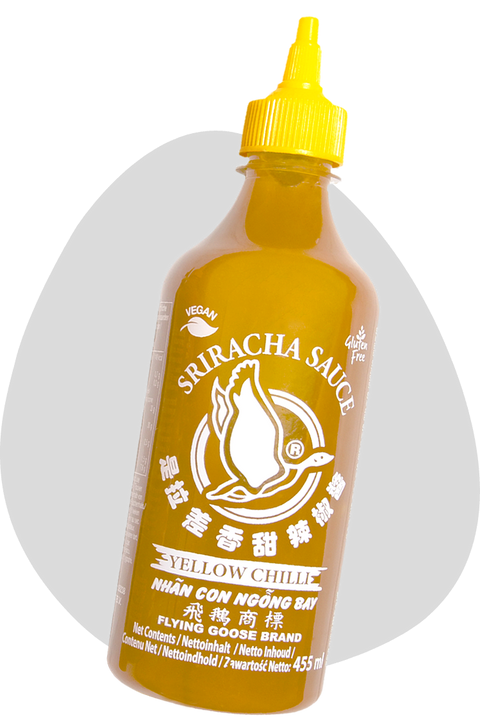 Flying Goose Sriracha Sauce Yellow Chilli 455ml