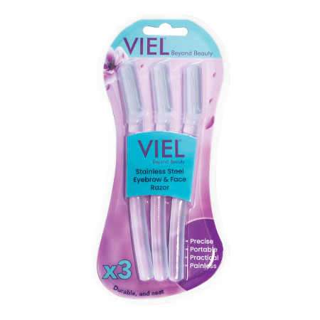 Viel Stainless Steel Eyebrow & Face Razor | Viel In Lebanon