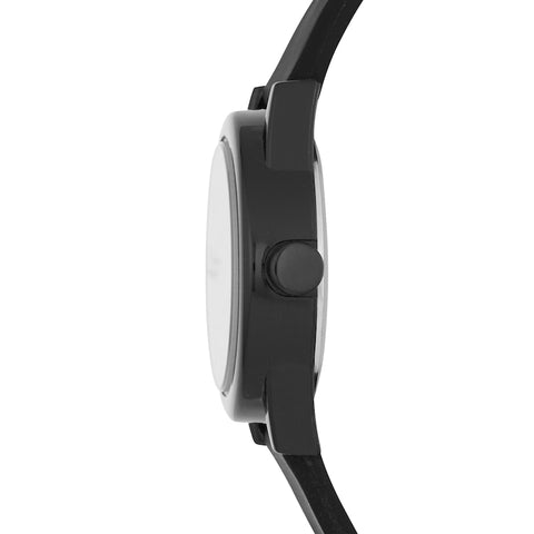 Skechers Rosecrans Women's All Black Silicone Strap Watch | Skechers In Lebanon