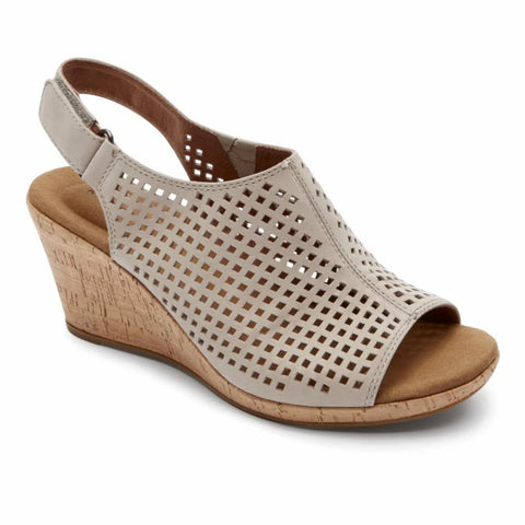 Rockport Women's Gray Sandal ACS1245
