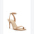 Vince Camuto Women's Nude Saprenda Ankle-Strap Heeled Sandals