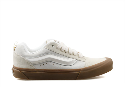 Vans Women's White Knu Skool Casual Sneakers | Vans In Lebanon