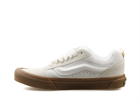 Vans Women's White Knu Skool Casual Sneakers | Vans In Lebanon