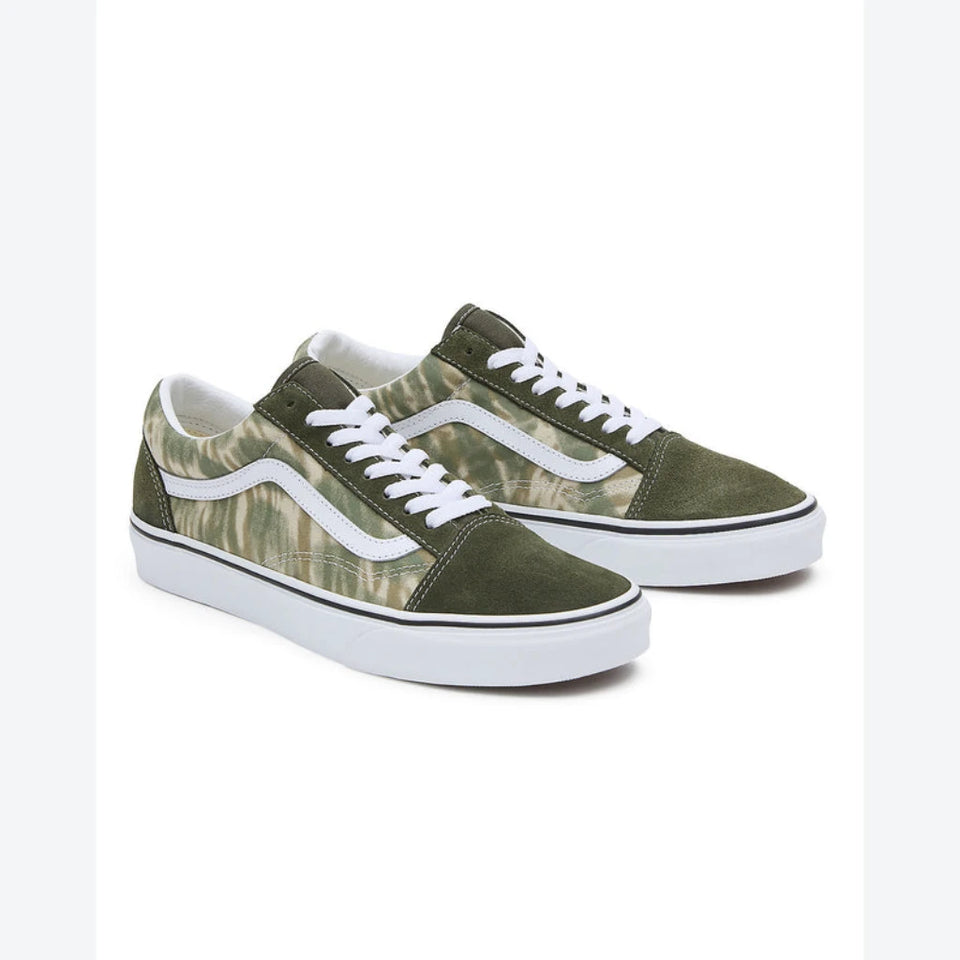 Vans Unisex Adult Olive Green Old Skool Trainers Sneakers