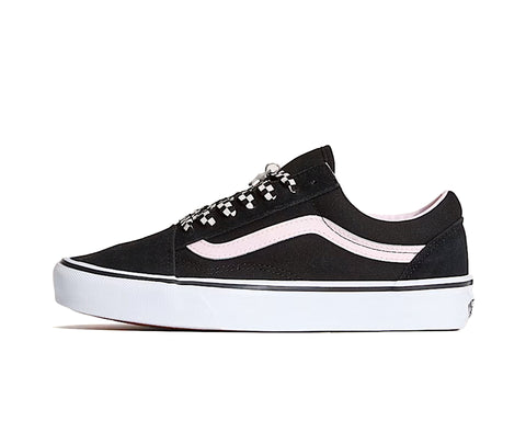 Vans Women's Black & Rose Old Skool Sneakers |Vans In Lebanon